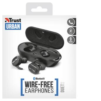 Наушники Trust Duet2 Bluetooth Wire-free Earphones (22864) фото №12