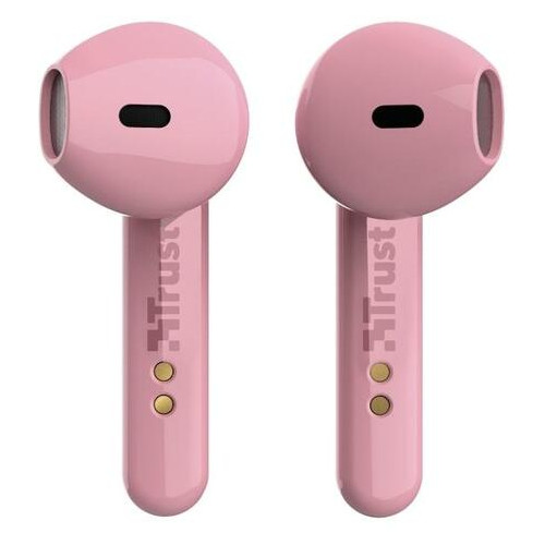 Навушники Trust Primo Touch True Wireless Mic Pink (23782_TRUST) фото №4