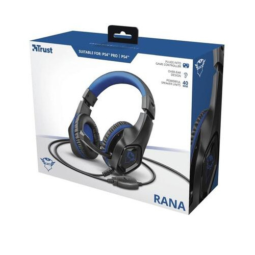 Наушники Trust GXT 404B Rana Gaming Headset for PS4 Blue (23309) фото №8