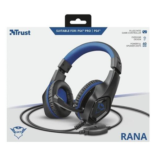 Наушники Trust GXT 404B Rana Gaming Headset for PS4 Blue (23309) фото №9