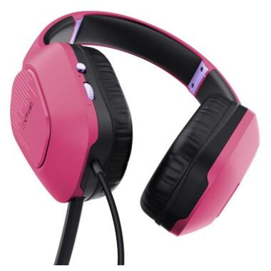Навушники Trust GXT 415 Zirox 3.5мм Pink (24992) фото №4
