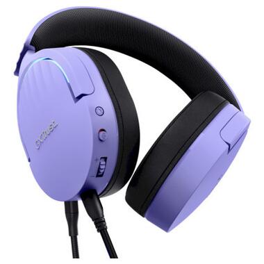 Навушники Trust GXT 490 Fayzo 7.1 USB-A Purple (25303) фото №6