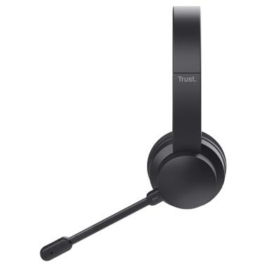 Наушники Trust Ayda Wireless ENC Black (25463) фото №5
