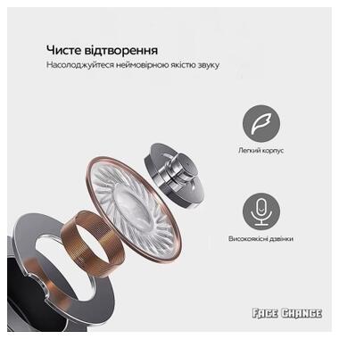 Наушники XoKo G05-face changing TWS Yellow-Black (G05-YEBK) фото №8