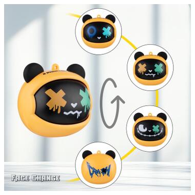 Наушники XoKo G05-face changing TWS Yellow-Black (G05-YEBK) фото №5