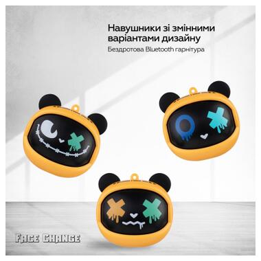 Наушники XoKo G05-face changing TWS Yellow-Black (G05-YEBK) фото №4