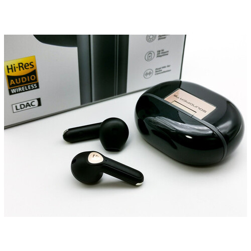 TWS-навушники SoundPEATS Air3 Deluxe HS black фото №3