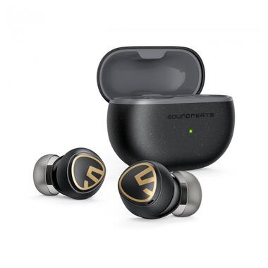 Бездротові Bluetooth навушники Soundpeats Mini Pro (Чорний) фото №2