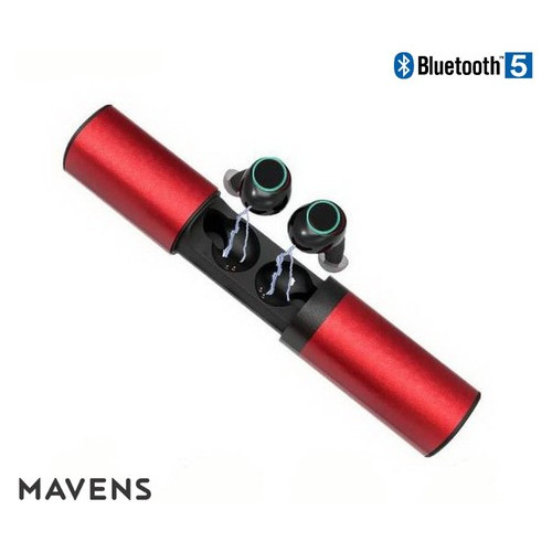 Наушники Mavens S2 TWS limited Bluetooth 5.0 красные фото №1