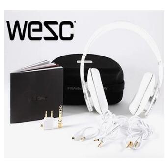 Навушники WeSC RZA Premium Bright White фото №4