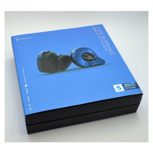 Навушники Sabbat X12 Pro з чохлом для зарядки 750 мАч Синій фото №7