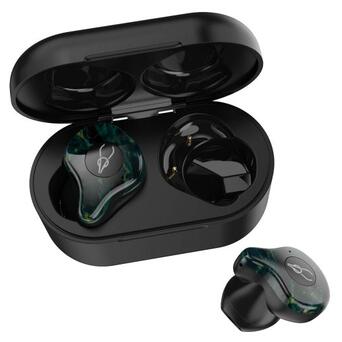 Навушники Sabbat X12 Ultra Dream Stone з підтримкою aptX Чорно-зелений фото №2