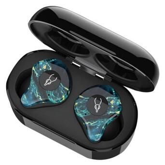 Навушники Sabbat X12 Ultra Dream Stone з підтримкою aptX Чорно-зелений фото №1
