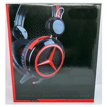 Ігрові навушники з мікрофоном та регулюванням висоти XPRO X2 чорні (MER-15572) фото №3