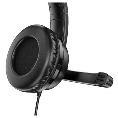 Ігрові навушники з мікрофоном та регулюванням висоти XPRO W103 Magic чорні (23714-01_320) фото №5