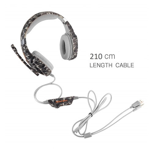 Геймерські навушники Kotion Each G9600 Підсвічування Чорний фото №7
