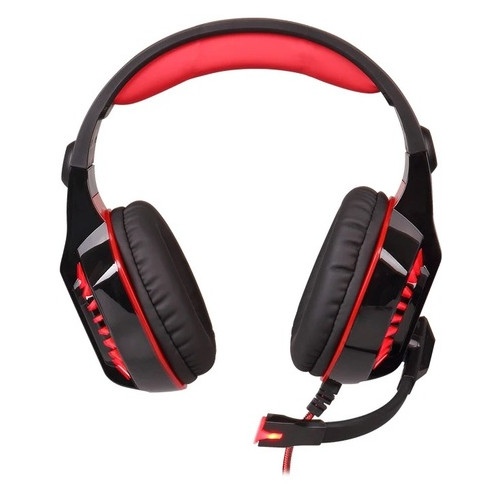 Геймерські навушники Kotion Each G2000 Generation II з поворотним мікрофоном Чорно-червоний фото №2