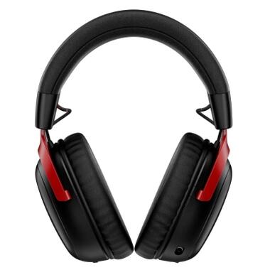 Наушники HyperX Cloud III S Wireless/USB-A/USB-C Black/Red (A59Z0AA) фото №4