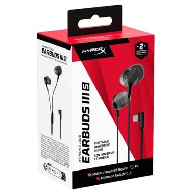 Наушники HyperX Cloud Earbuds III S Wired Black (BN7S1AA) фото №11