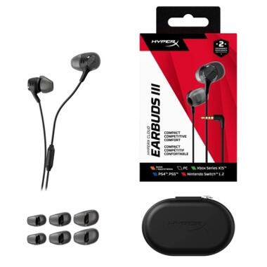 Наушники HyperX Cloud Earbuds III Wired Black (BN7R9AA) фото №11