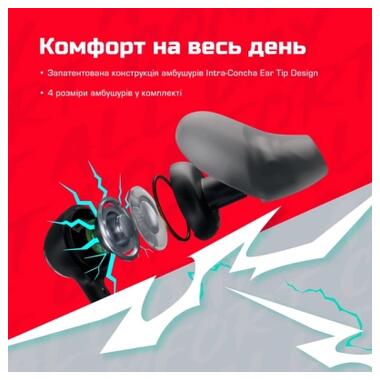 Наушники HyperX Cloud Earbuds III Wired Red (BN7S0AA) фото №2