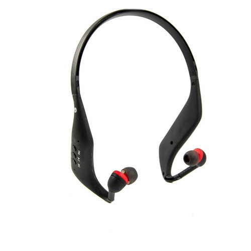 Спортивные Bluetooth наушники MQbix JY-BT261 17х15,5х6,5см Черный, Красный фото №1