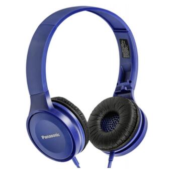Навушники з мікрофоном Panasonic RP-HF100M blue (RP-HF100ME-A) *EU фото №1