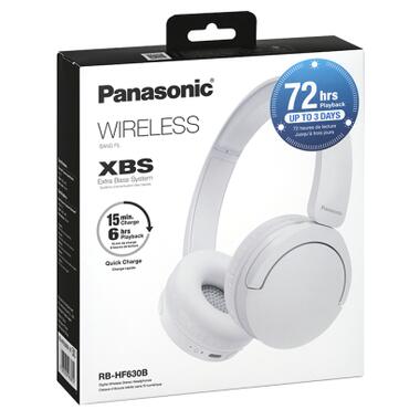 Наушники Panasonic RB-HF630B White (RB-HF630BE-W) фото №9