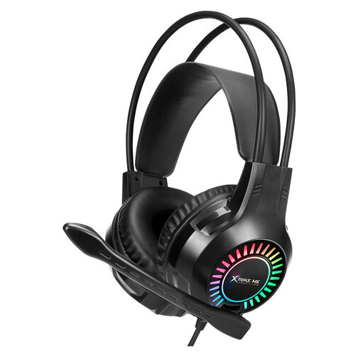 Навушники игровые Xtrike Me Gaming RGB Backlight GH-709, черные (77702921) фото №4