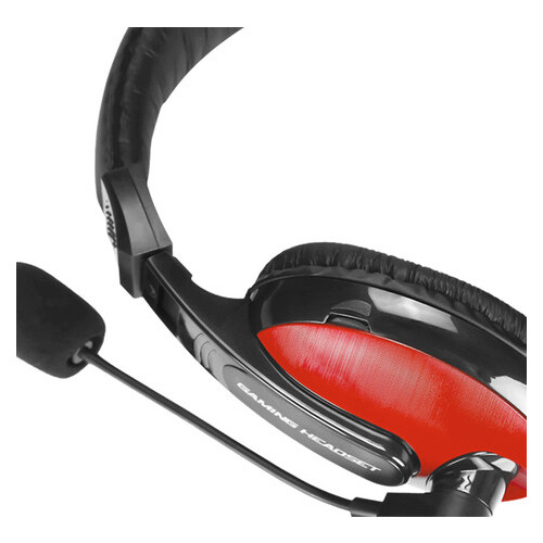 Игровые наушники Xtrike Me Gaming HP-307 с микрофоном проводные черно-красные (ZE35011822) фото №3