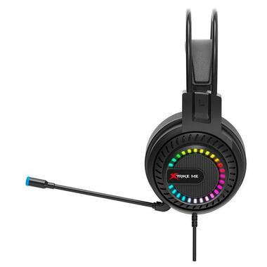 Наушники XTRIKE ME Gaming RGB HP-318 черные фото №2