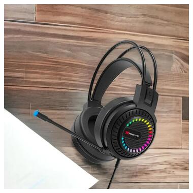 Наушники XTRIKE ME Gaming RGB HP-318 черные фото №6