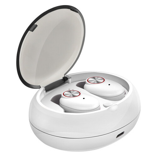 Навушники SUNROZ V5 TWS Bluetooth White (953786160-DP) (OT065503) фото №1