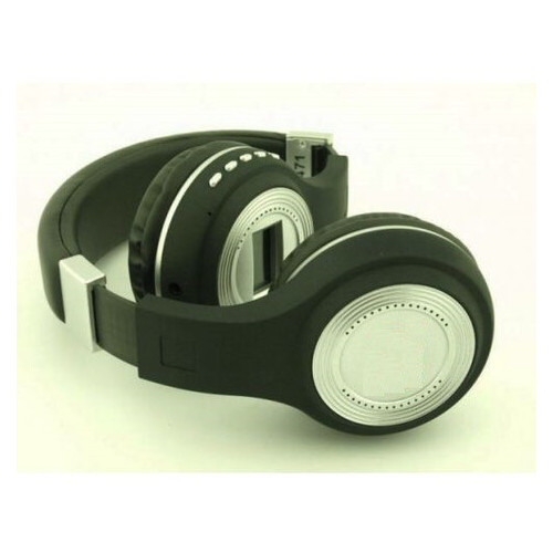  Наушники беспроводные bluetooth microSD FM MP3 MHZ 471 Black (ZE35007025) фото №2