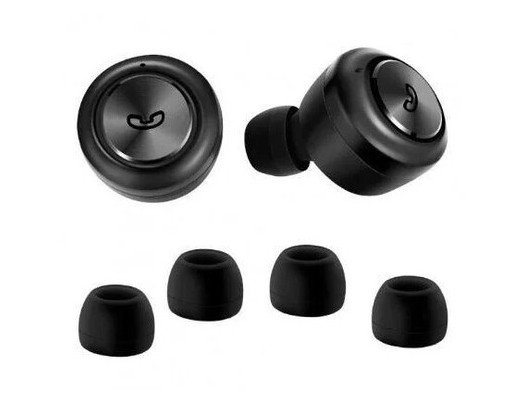 Bluetooth-навушники вакуумні бездротові MHZ TWS A6 із зарядним кейсом 6840 чорні (ZE35011086) фото №3