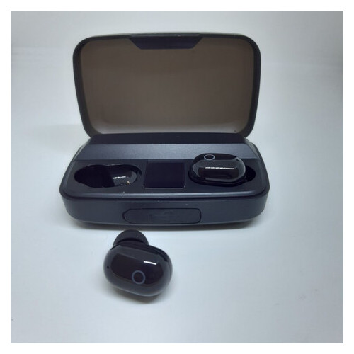 Наушники Bluetooth TWS J16 + зарядный кейс Черные фото №3