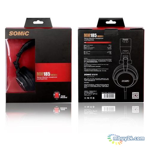 Навушники Somic MM185 Black (9590010343) фото №4