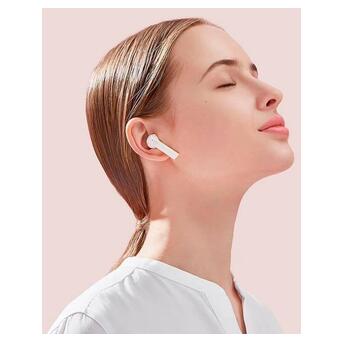 Bluetooth-гарнітура Haylou MoriPods T33 TWS Earbuds White (HAYLOU-T33W) фото №2