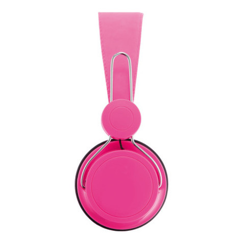 Навушники Super Style з довгим дротом (1,5 м), рожеві фото №2