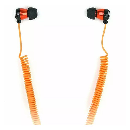 Навушники дротові Bungee, оранжеві фото №3