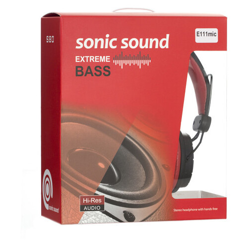 Мониторные наушники Sonic Sound E111 с микрофоном фото №5