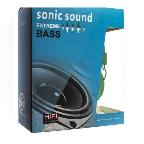 Наушники Sonic sound e322b черный фото №2
