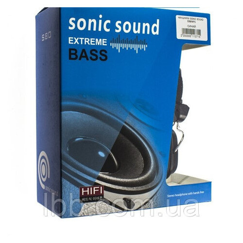 Наушники Sonic sound e68/mp3 white!! фото №1