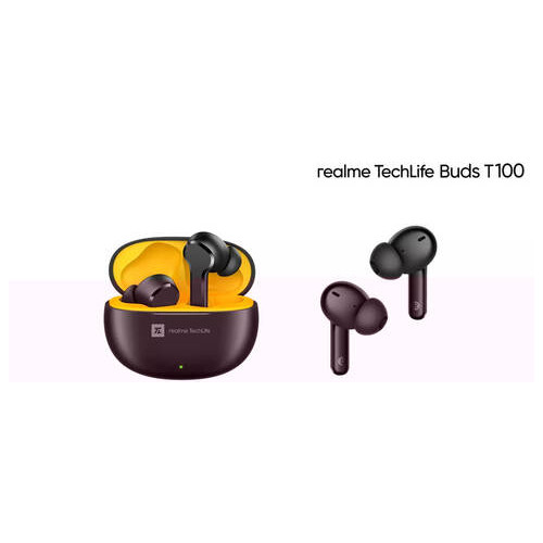 TWS-навушники Realme Buds T100 black фото №2