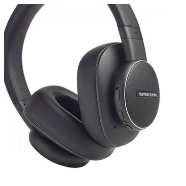 Навушники з мікрофоном Harman/Kardon FLY ANC Wireless Over-Ear NC Headphones Black (HKFLYANCBLK) фото №2