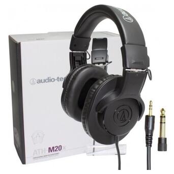 Навушники Audio-Technica ATH-M20X Black фото №12