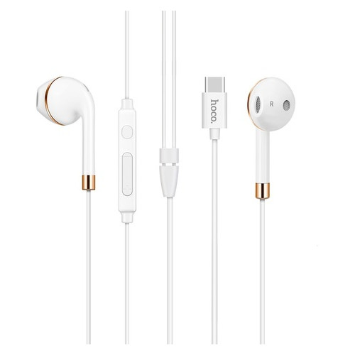 Наушники Hoco Type-C L8 White фото №1