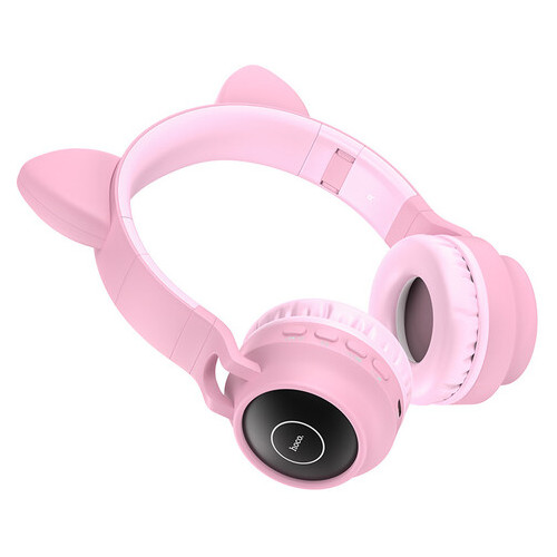 Навушники Hoco Cheerful Cat ear W27 Bluetooth серые фото №5