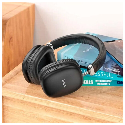 Bluetooth навушники Hoco W35 Чорний фото №3