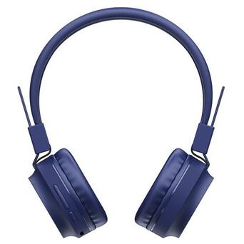 Навушники Hoco W25 Bluetooth 5.0 Blue (6931474710093) фото №2
